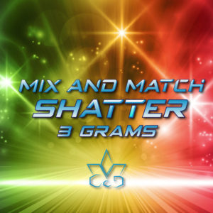 3 Grams Shatter Mix & Match | Buy Cheap Concentrates Canada | Crystal Cloud 9