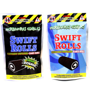 Swift Rolls THC Pastry - Herbivores Edibles