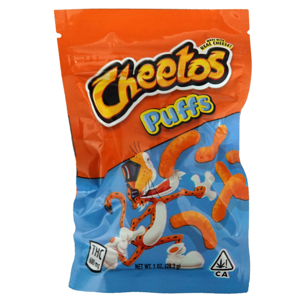 Cheetos Puffs 600mg THC Canada Medicated Chips