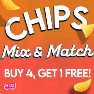 Mix and Match Chips | Buy 4 Get 1 Free
