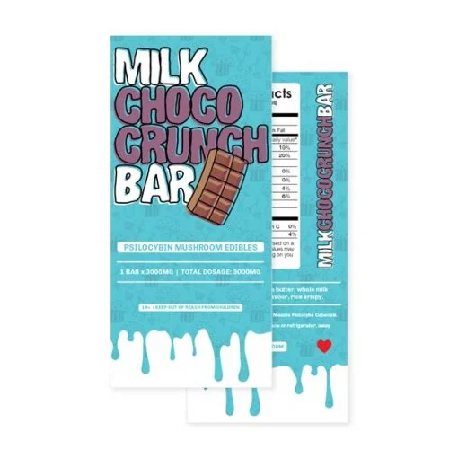 Mungus Mushroom Milk Choco Crunch Bar