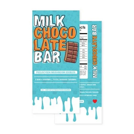 Mungus Mushroom Milk Chocolate Bar 3000mg