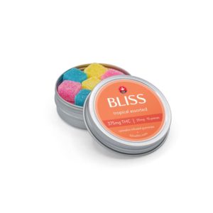 Bliss Tropical Assorted 375mg THC Gummies