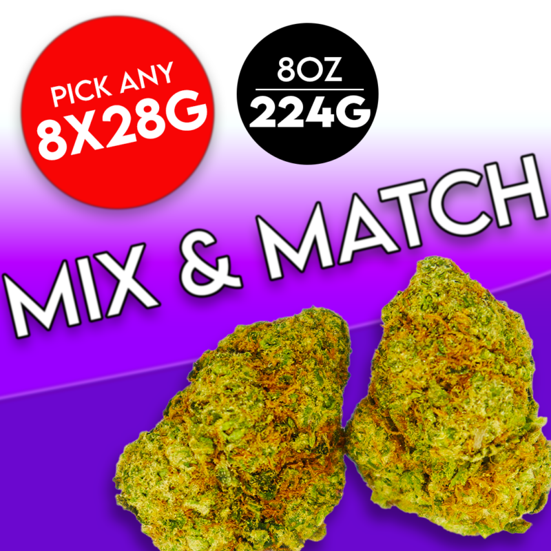 Half Pound Mix and Match Marijuana