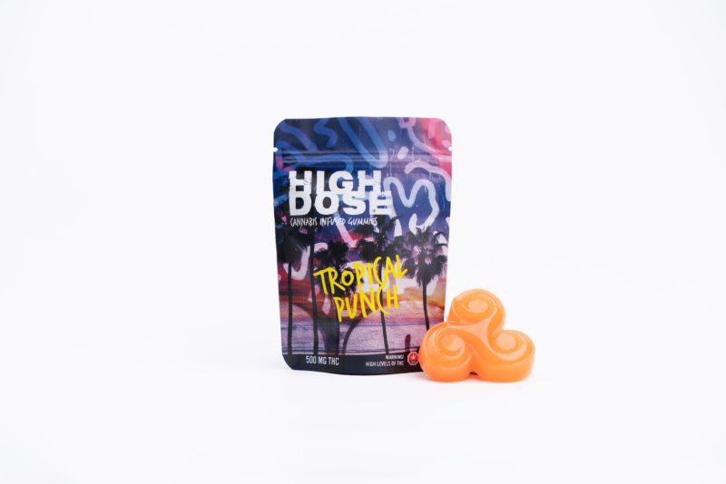 Highdose TropicalPunch 3 min High Dose - Tropical Punch THC Gummies 1000mg High Dose - Tropical Punch THC Gummies 1000mg