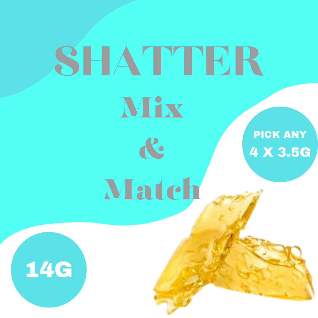 14 Grams Shatter Mix and Match 1 14 Grams Shatter Mix and Match