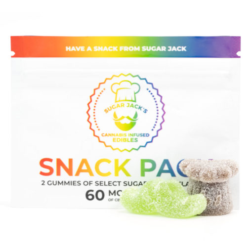 Sugar Jack's - CBD Snack Pack 60mg