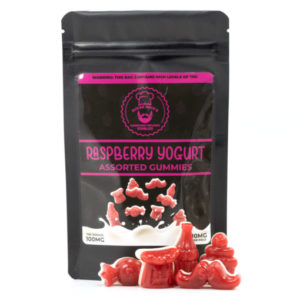Sugar Jack's - Raspberry Yogurt Gummies 100mg THC
