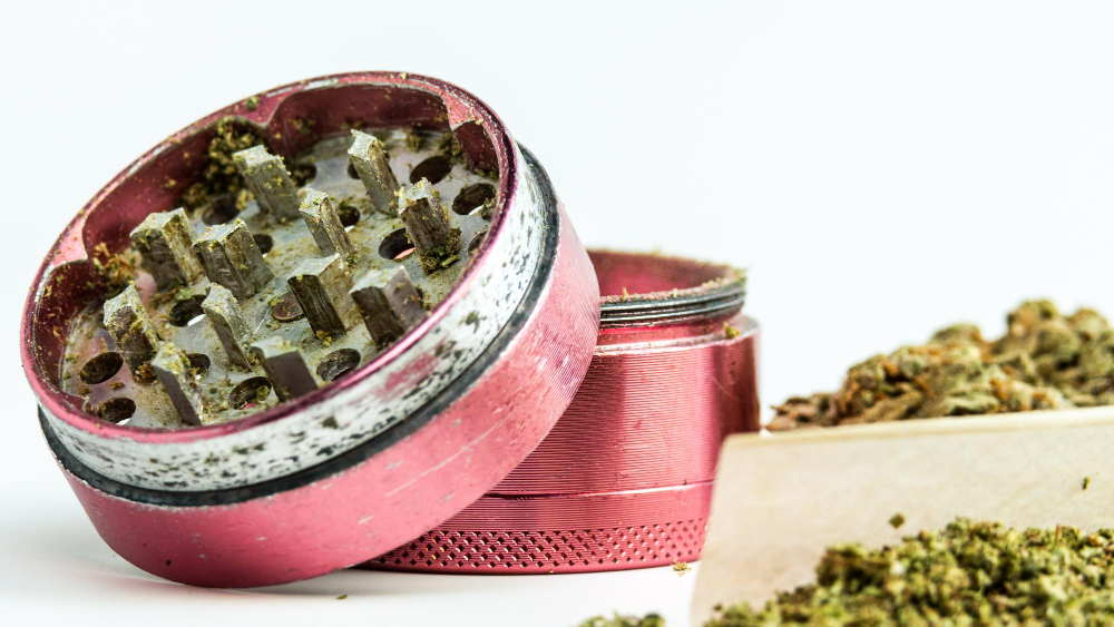 closeup medical marijuana buds white background concept herbal alternative medicine How to Clean Cannabis Gear
