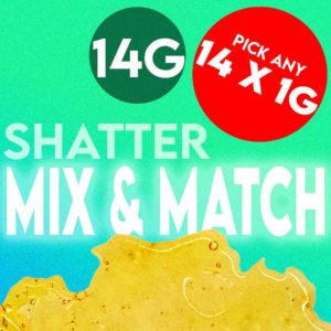 14 Grams Shatter Mix and Match