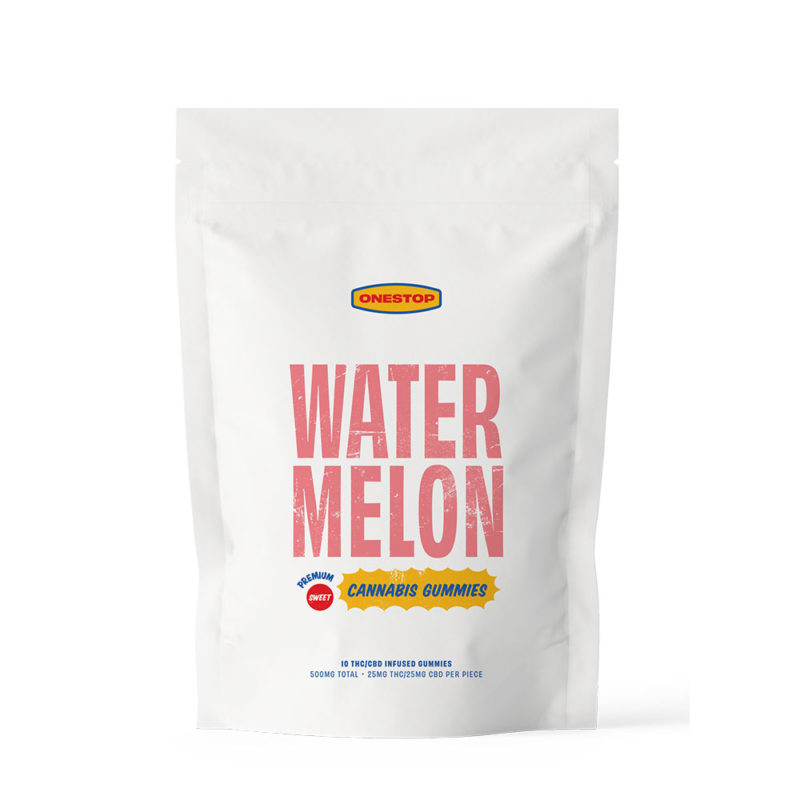 OneStop - Watermelon 1:1 Gummies 500mg