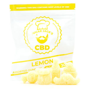 Sugar Jack’s CBD Lemon Gummies 300mg