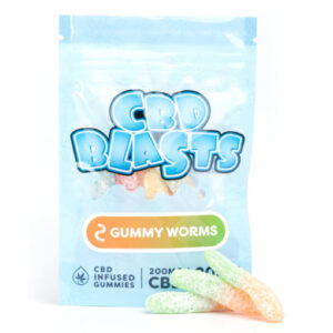 CBD Blasts Gummy Worms