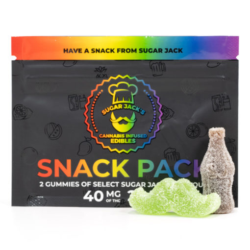 Sugar Jack's THC Snack Pack 40mg