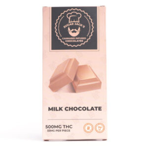 Sugar Jack's Milk Chocolate Bar 500mg