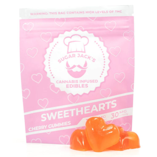Sugar Jack's Cherry Sweethearts 150mg THC