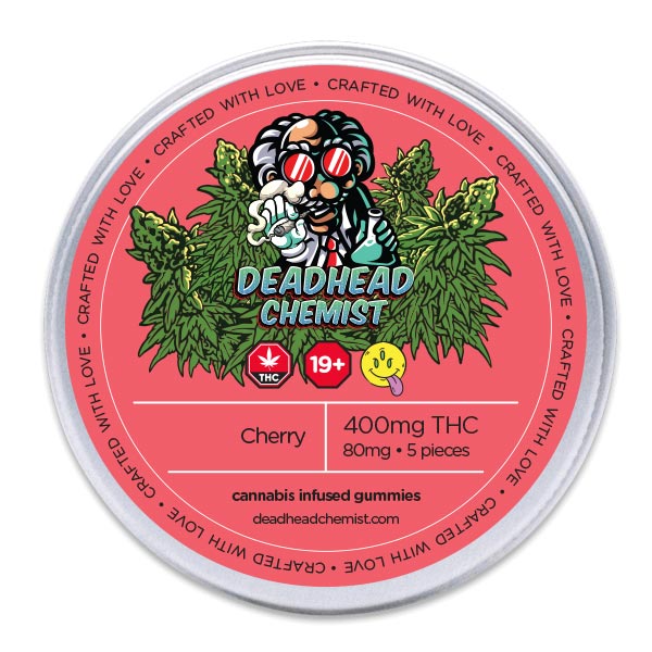 Deadhead Chemist Cherry THC Gummies