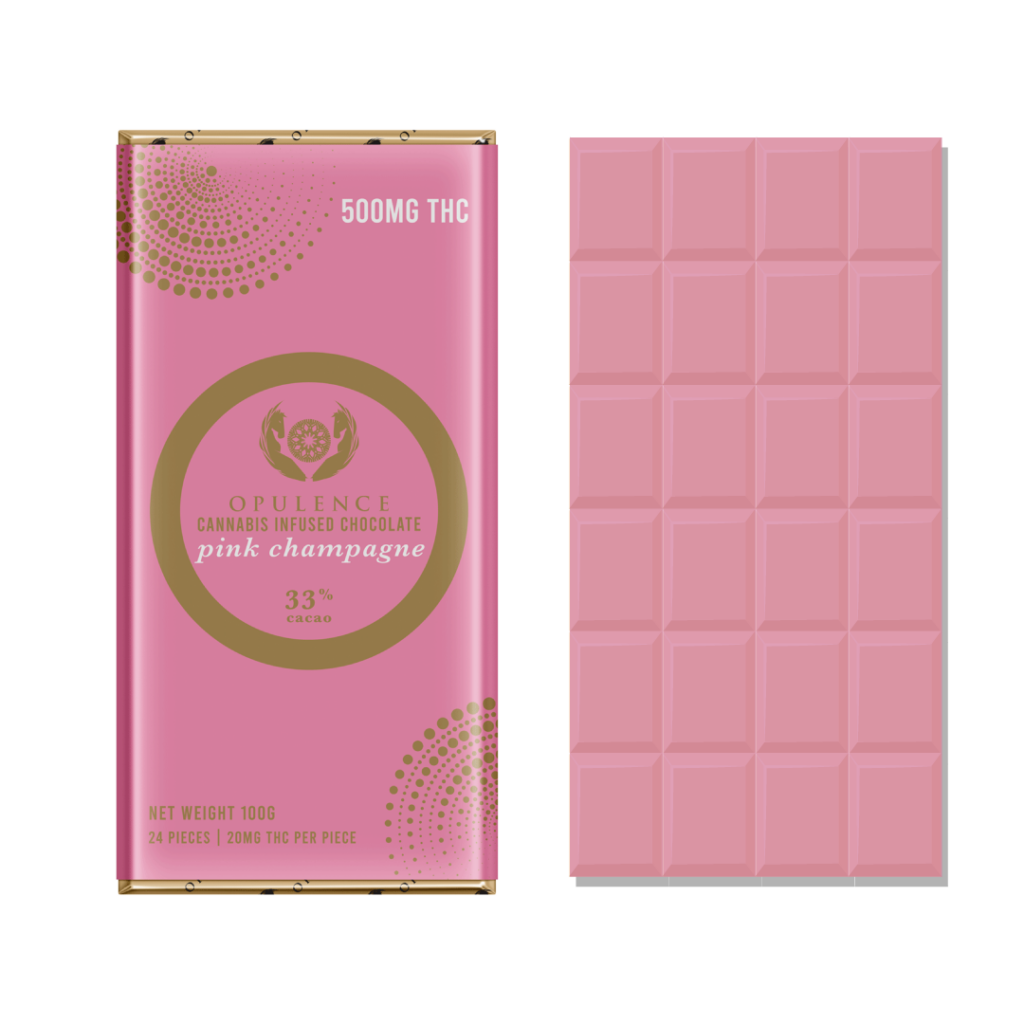 Opulence Pink Champagne Bar 500mg Premium THC