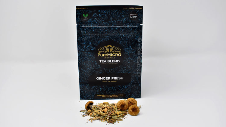 Pure Micro Medicinals Ginger Fresh Premium Tea 3.5g