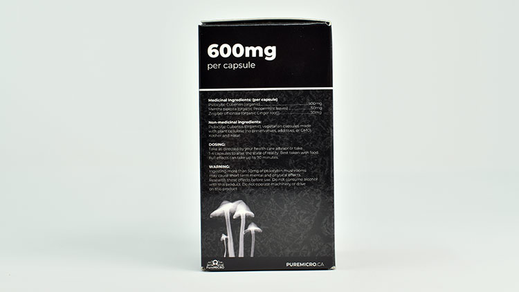 Pure Micro Medicinals Lift Off Capsules 30 Label