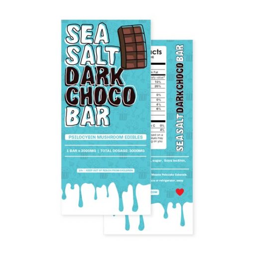 Sea Salt Dark Chocolate Bar 3000mg