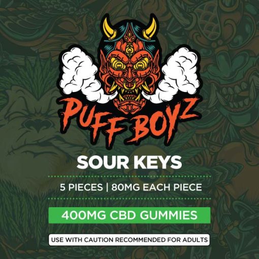Puff Boyz 400mg CBD Sour Keys