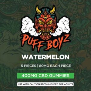 Puff Boyz 400mg CBD Watermelon Gummies