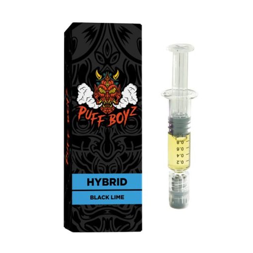 Puff Boyz Premium Syringe - Black Lime – Hybrid