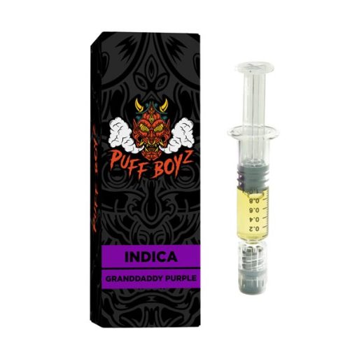Puff Boyz Premium Syringe – Granddaddy Purple- Indica