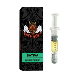 Puff Boyz Premium Syringe – Durban Poison - Sativa