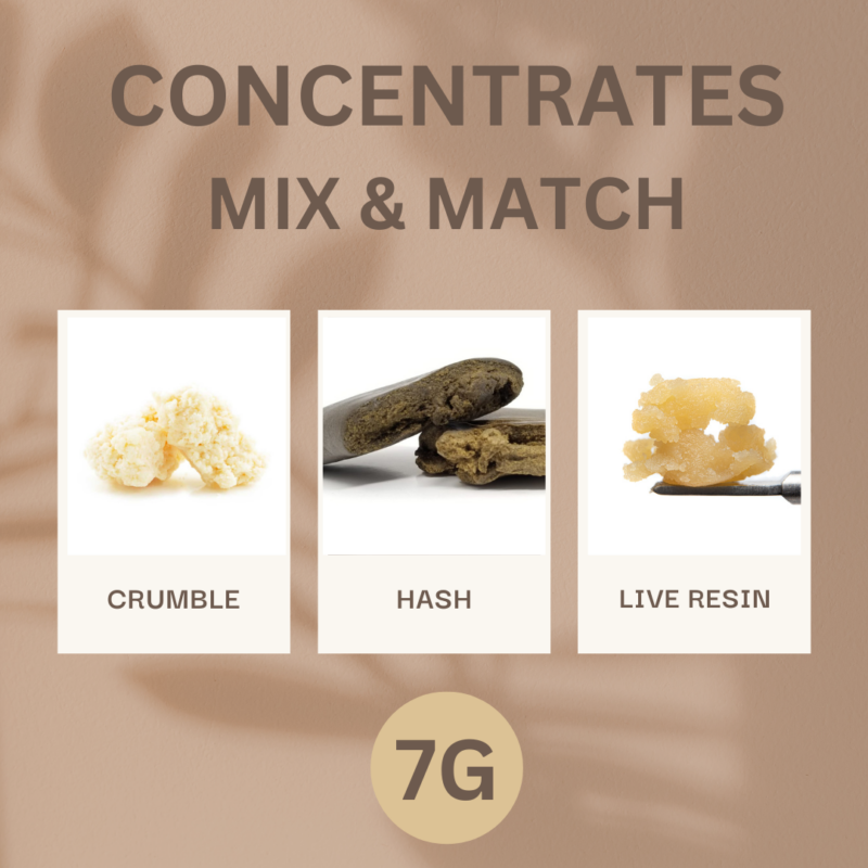 7 Grams Concentrates Mix and Match