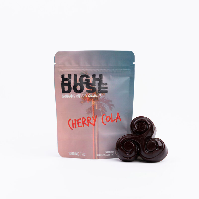High Dose - Cherry Cola THC Gummies 500mg
