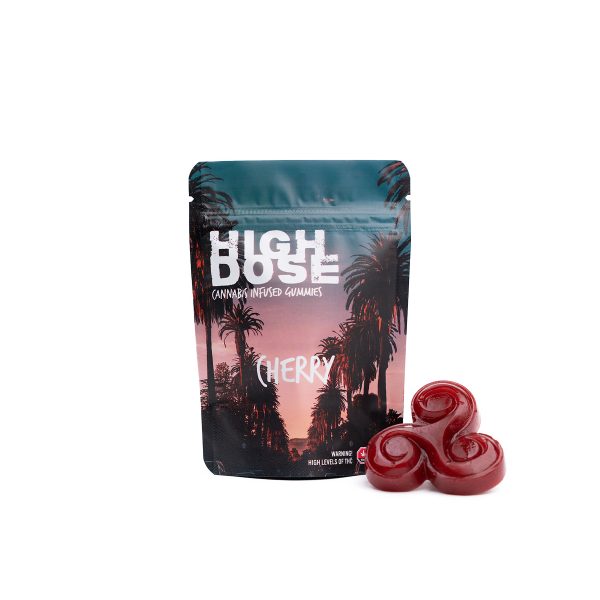 High Dose - Cherry THC Gummies 500mg
