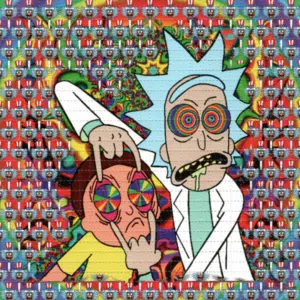 LSD Tab RICK AND MORTY