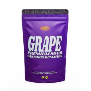 Grape THC Gummies 500mg offered by Stoney Bites