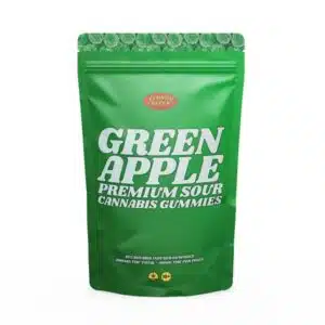 Green Apple THC Gummies 500mg from Stoney Bites.