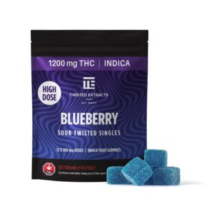 1200mg Blueberry Twisted Extracts