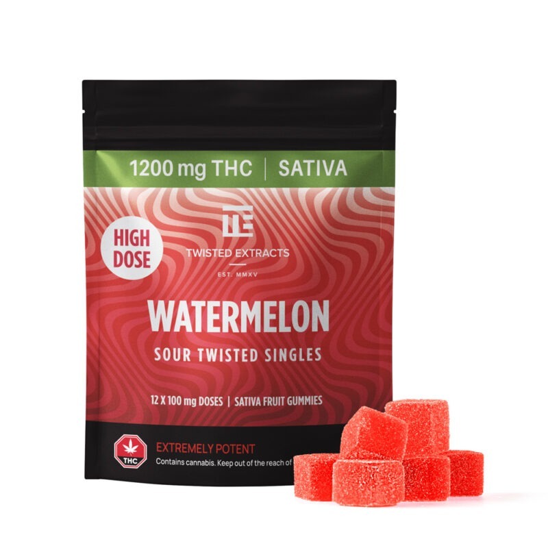 1200mg Watermelon Twisted Extracts