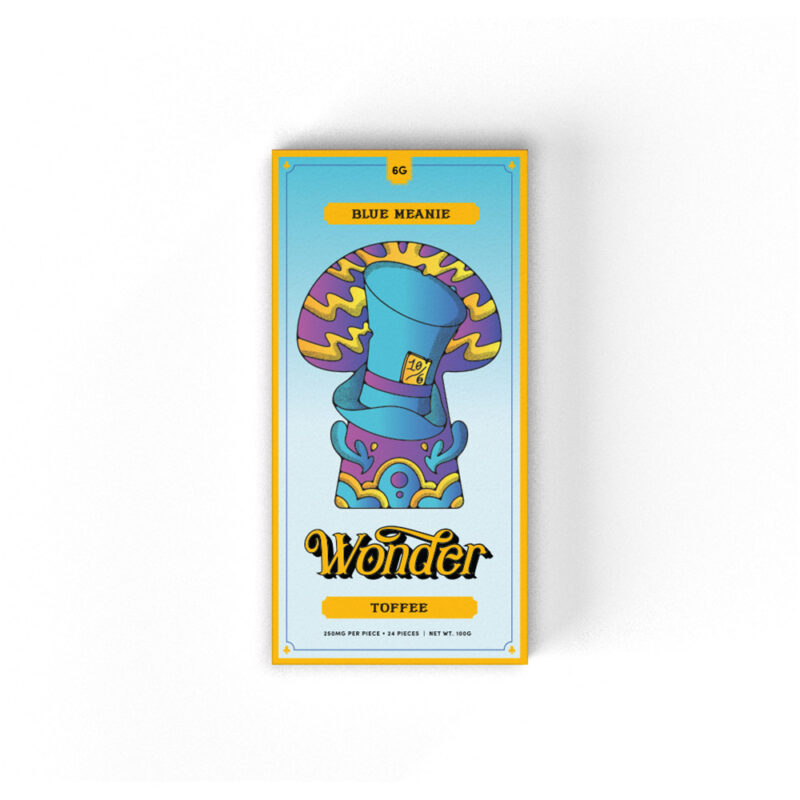 Wonder Toffee Blue Meanie Bar 6000mg