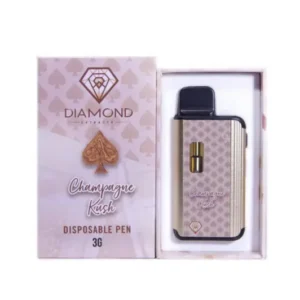 Diamond Concentrates – 3g Disposable Vapes Champagne Kush