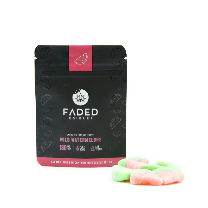 Faded Cannabis Co &ndash; Edibles 180mg