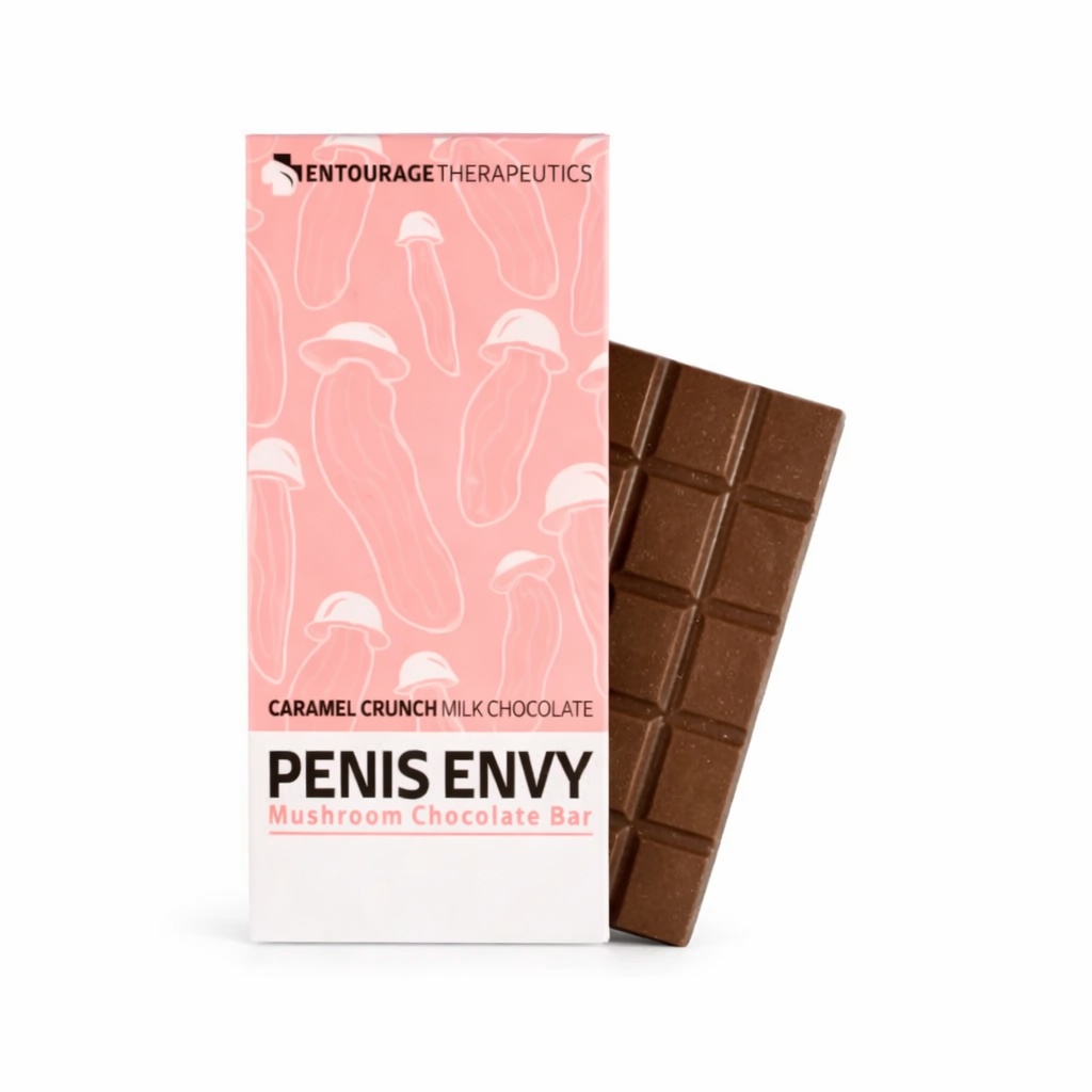 Entourage Psychedelics Magic Mushroom Chocolate Bar – 3500mg 1 entourage_penis_envy_chocolate_white_bg